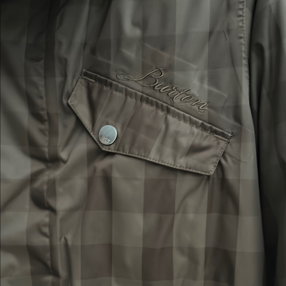 Burton Women’s Brown Ski Snowboard Jacket with Hood and Faux Fur Lining - Picture 5 of 16